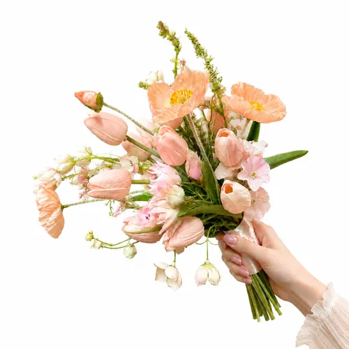 Blush Meadow Bridal Bouquet