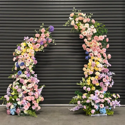 Monet Flower Arch Backdrop