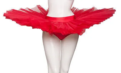Red Pancake tutu skirt