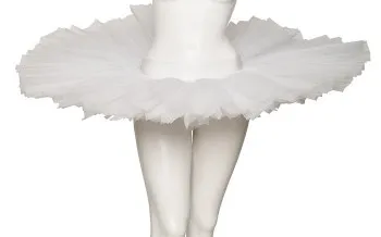 Aurora White Pancake Tutu Skirt