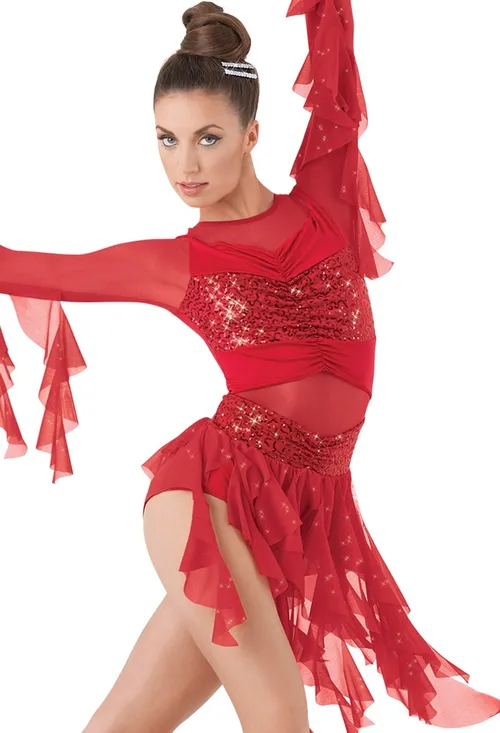 Rule the world - Fire spiral dress 8597