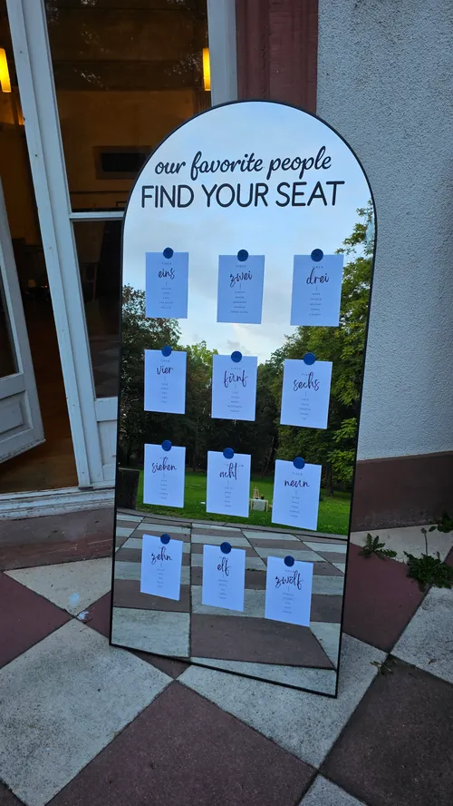 Find your Seat - Spiegel