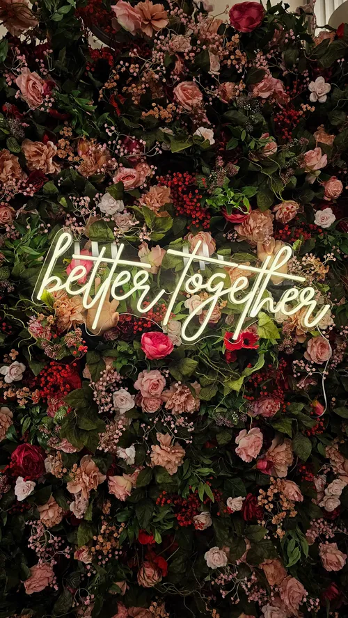 LED-Schild - Better Together