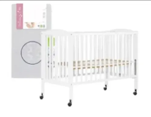 Full Size Crib with Mattress