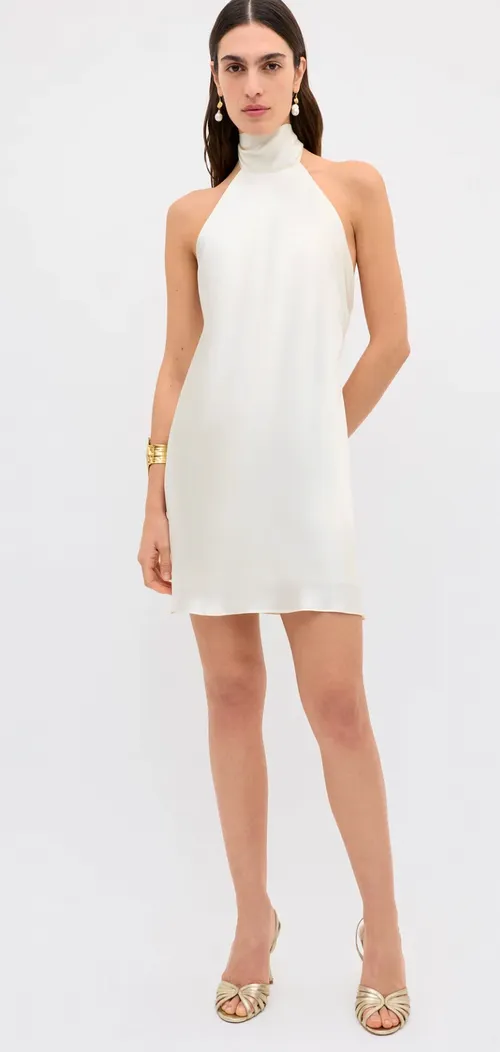 Rixo London Capucine Silk Mini Dress