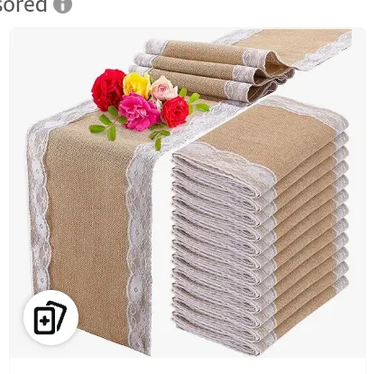 Burlap & Lace - Table Runners 