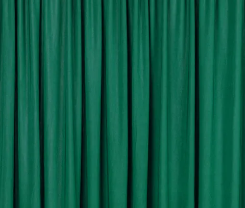 Emerald Green Spandex Stretch Drape Curtains 