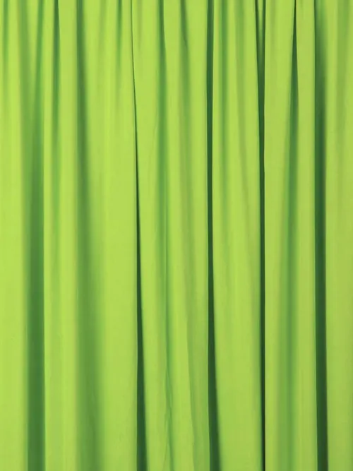 Apple Green Spandex Stretch Drape Curtains