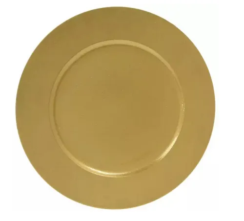 Gold Metallic Charger