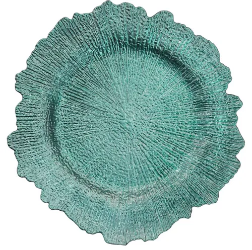 Turquoise Reef Chargers