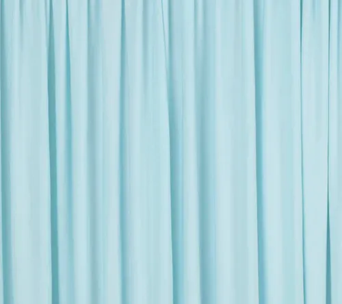Baby Blue Spandex Stretch Drape Curtains