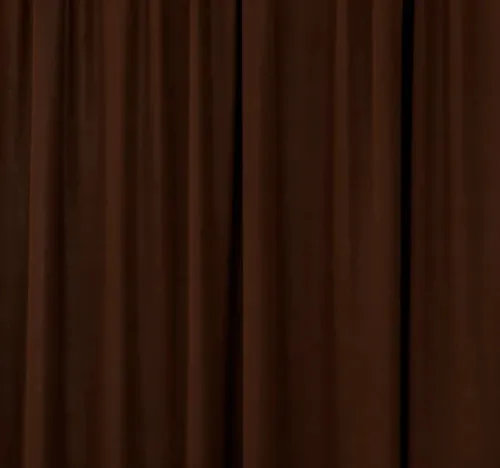Chocolate Spandex Stretch Drape Curtains 