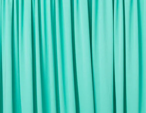 Turquoise Spandex Stretch Drape Curtains
