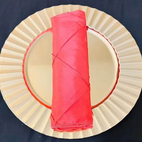 Watermelon Bombay Pintuck Napkins