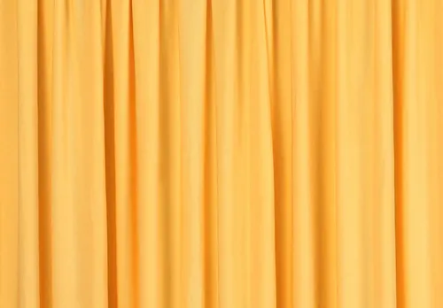 Canary Yellow Spandex Stretch Drape Curtains