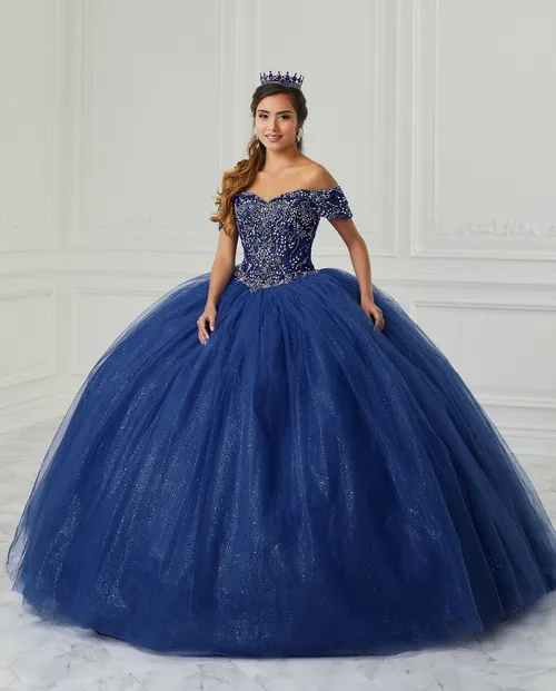 Quinceañera Royal Blue Dress.  