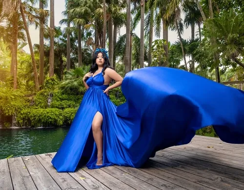 Blue Flying Lola Dress Royal