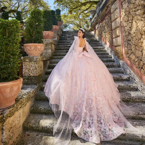 PR30135 Petal Quinceanera Dress by Ariana Vara 