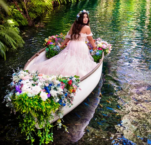 Pink Off the Shoulder Dress