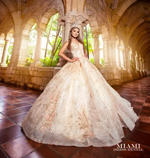 Ivory Quinceañera Dress