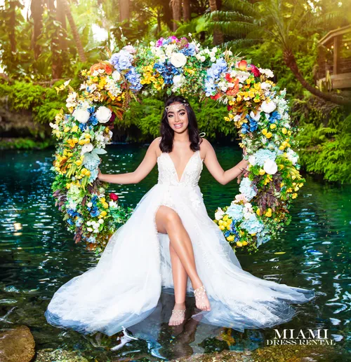 White Tie Water Dress