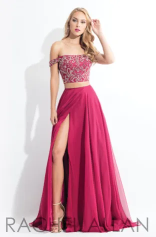 Wild Berry 2 Piece Gown
