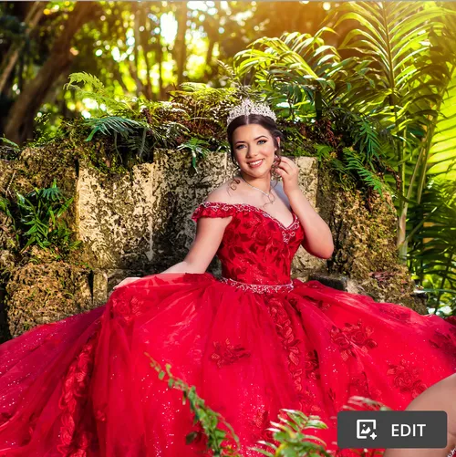 Vestido de Quince Rojo