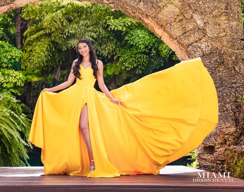 Yellow Flying Dress