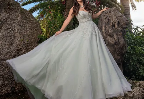 Quinceañera Mint Green Dress