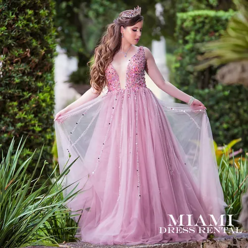 Pink Jewel Water Dress