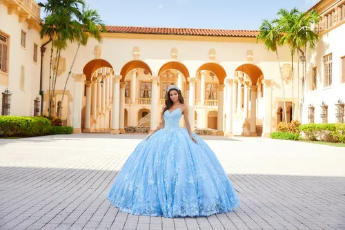 Light Blue Princess Dress