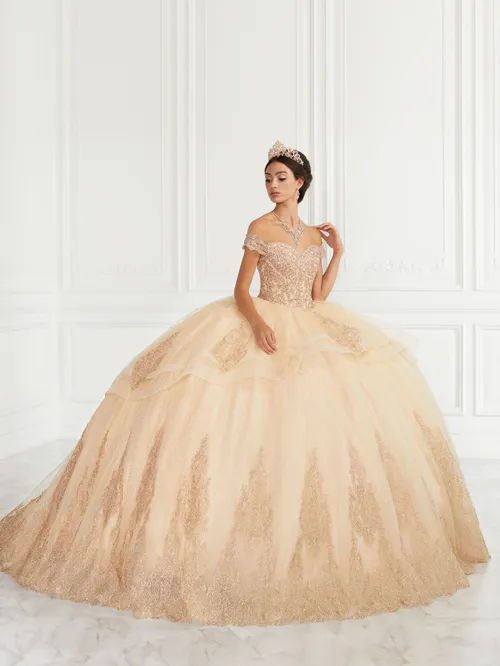 Champagne Quince Princess Dress