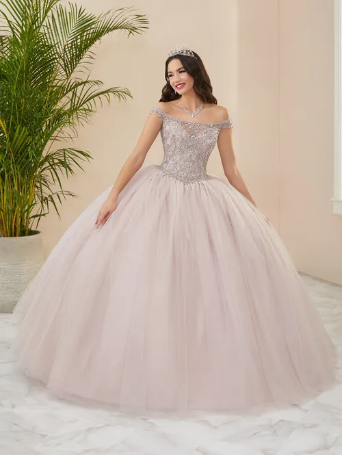 Blush Pink Quinceanera Dress
