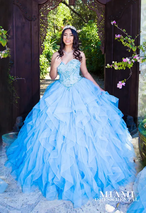 Quinceañera Blue Dress