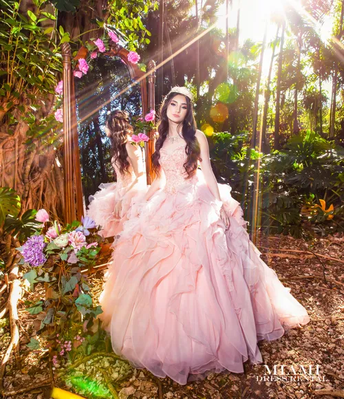  Quinceanera Blush Dress