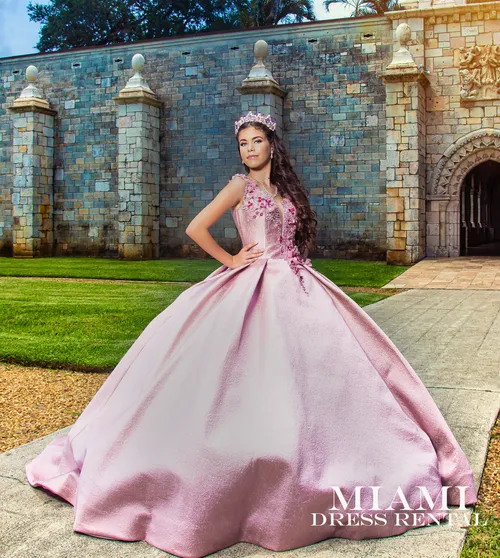Quinceanera Pale Pink Dress