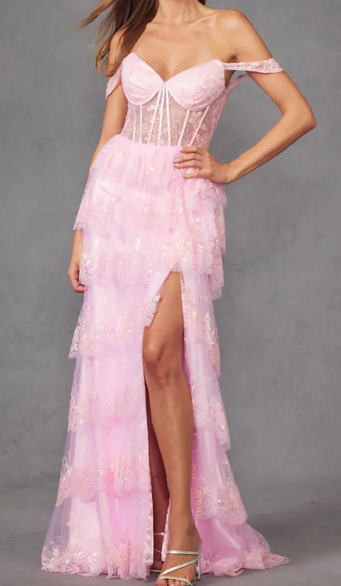 Baby Pink Elegant Dress