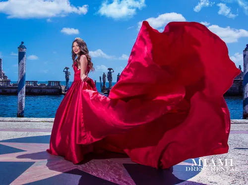 Red Flying Lola Dress