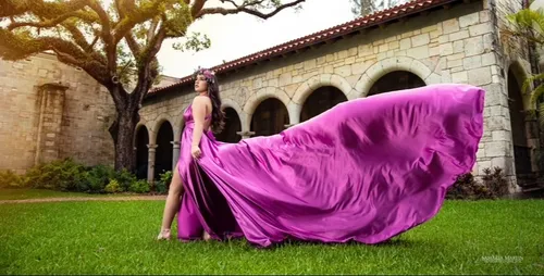 Flying Lola Dress Warm Purple