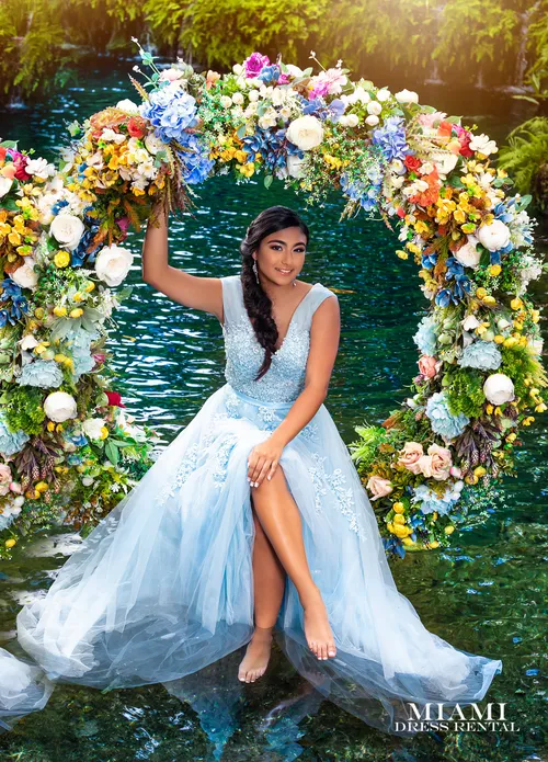 Light Blue Water Dress