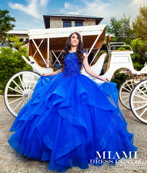 Quinceañera Blue Dress  