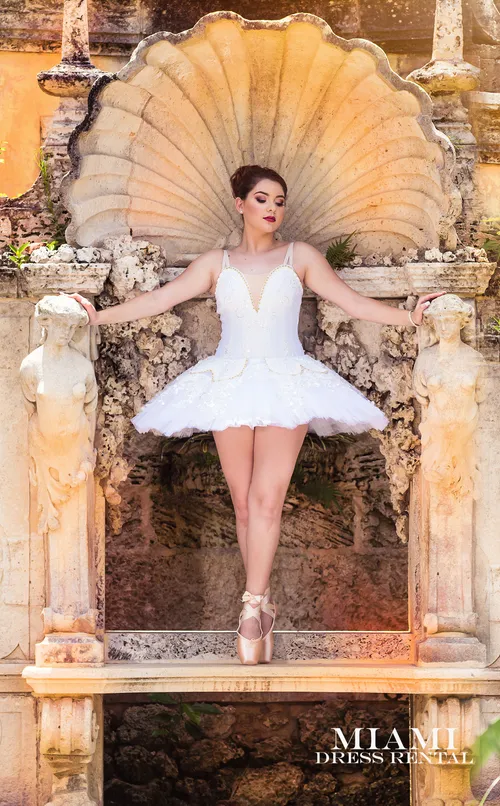All White Ballerina Tutu