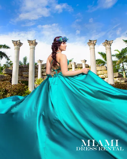 Vizcaya Flying Dress Green