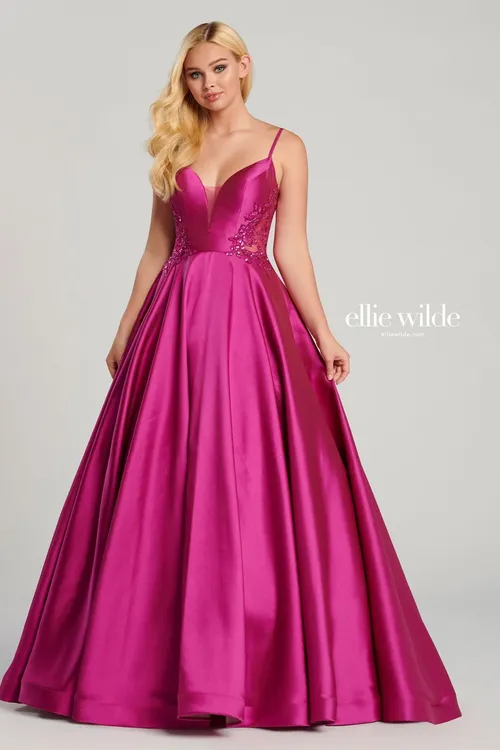 Magenta Glamour Dress