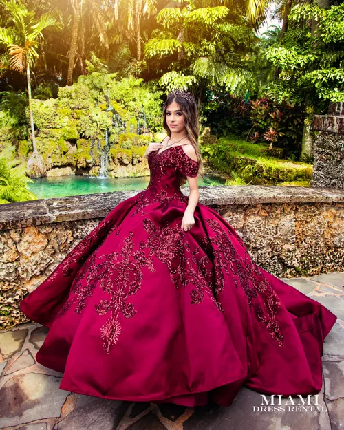 Quinceanera Red Dress