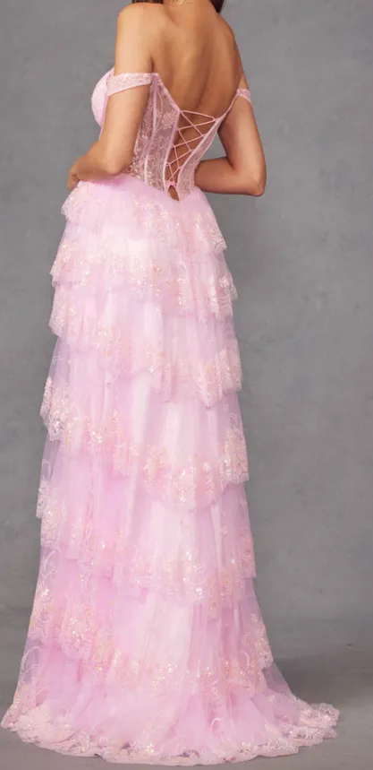 Baby Pink Elegant Dress
