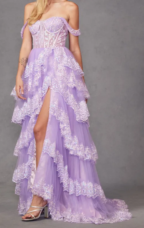 Lilac Elegant Dress