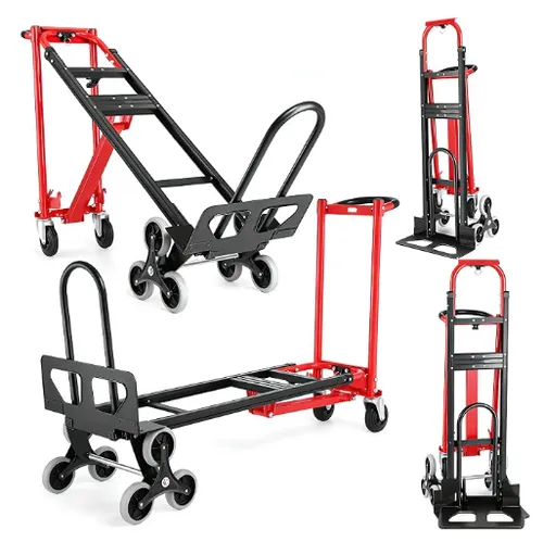 Heavy Duty Stair Climbing Hand Truck- 4 in 1