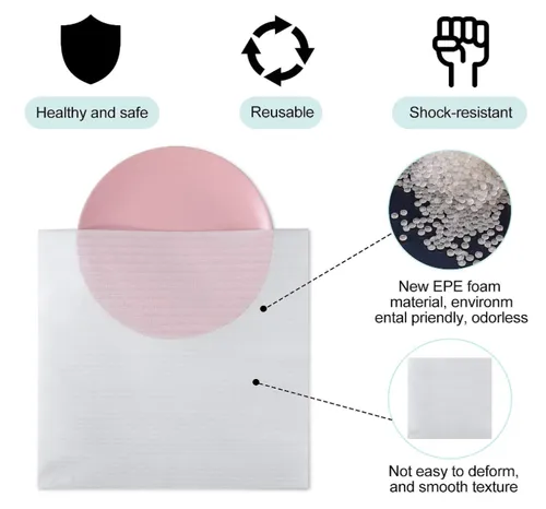 Foam Pouches for Dishes, Photos and Mirrors
