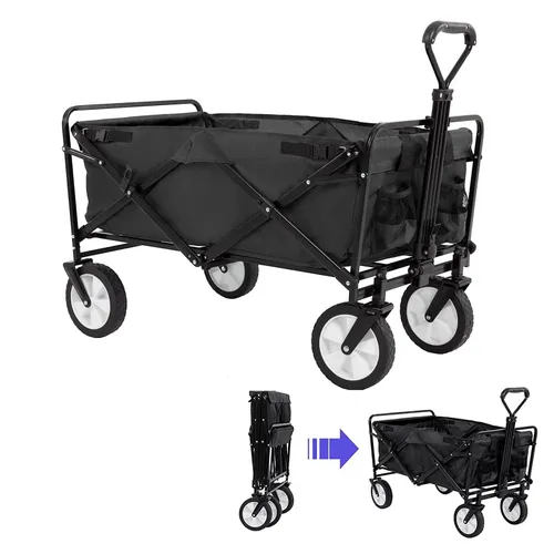 Collapsible Wagon with Wheels